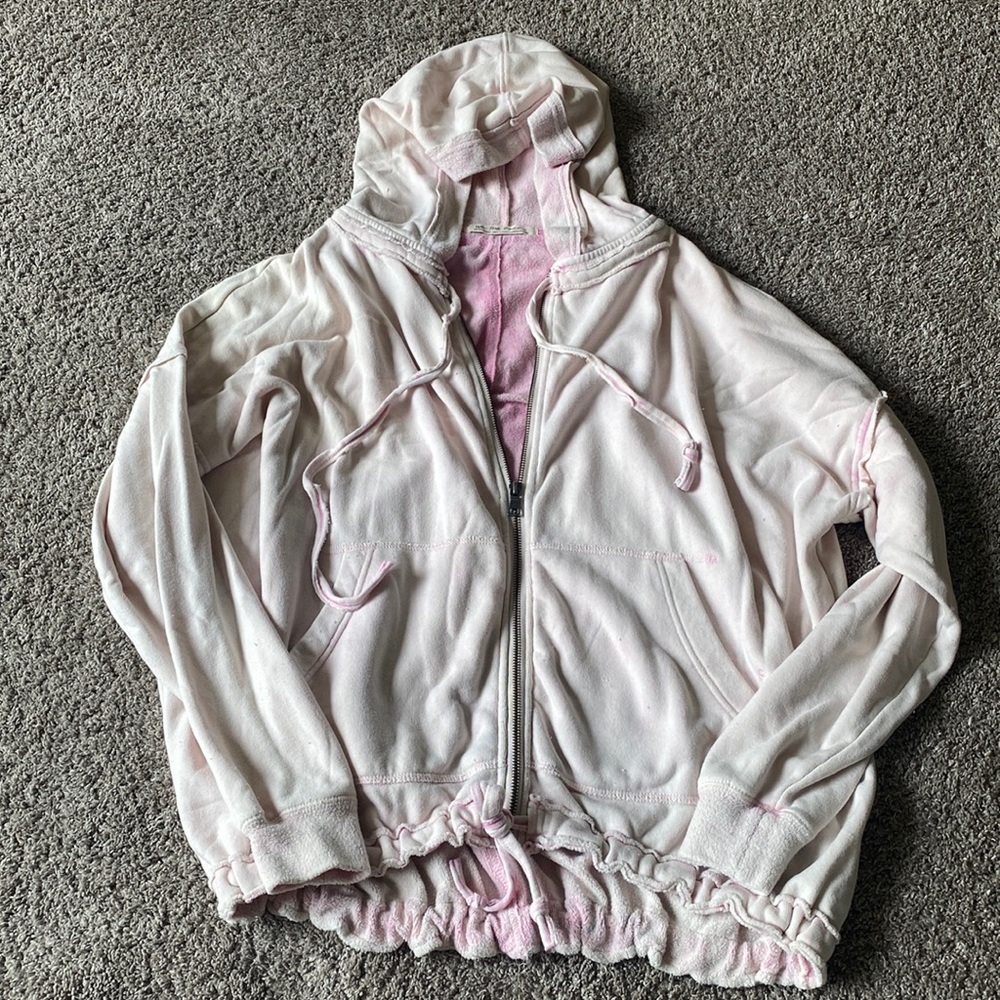 We The Free Terry Zip Up Hoodie